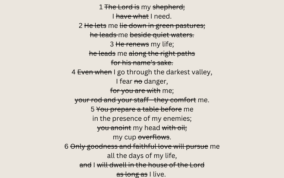 What Does It Mean that the Lord Is Our Shepherd?